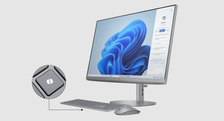 HP AiO 24-Cr0016in PC